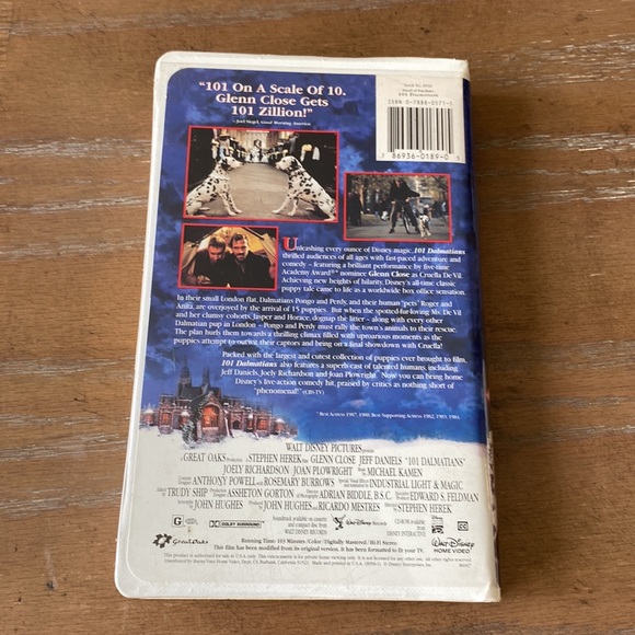 1996 Original Disney's "101 Dalmatians" VHS Tape - Picture 2 of 9